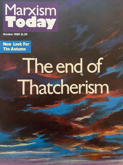 Cover of Marxism Today October 1989