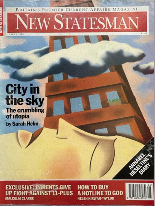 Cover of New Statesman Published 17 July 2000